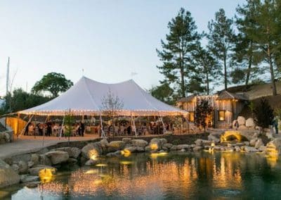Sailcloth tent